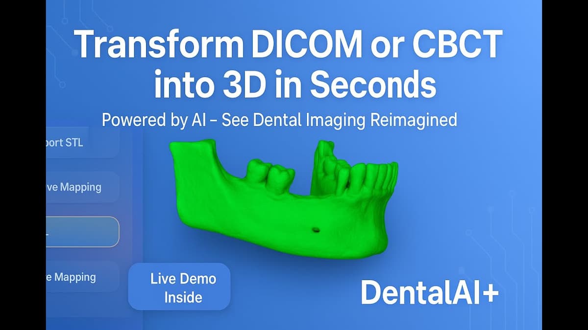 DentalAI+ - Main Interface