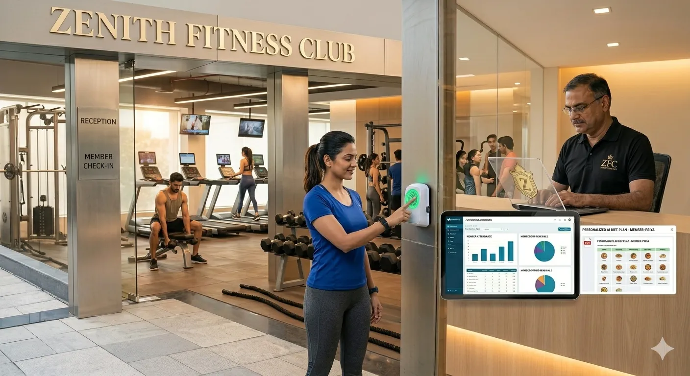 FitSparks by BioSecure - India's AI-Powered Gym Management Platform for Fitness Centers and Gym Chains